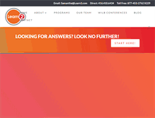 Tablet Screenshot of learn2.com